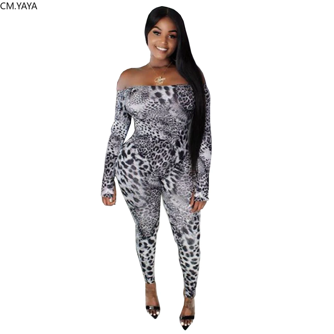 Осенне-зимние женские комбинезоны с вырезом лодочкой и длинным рукавом