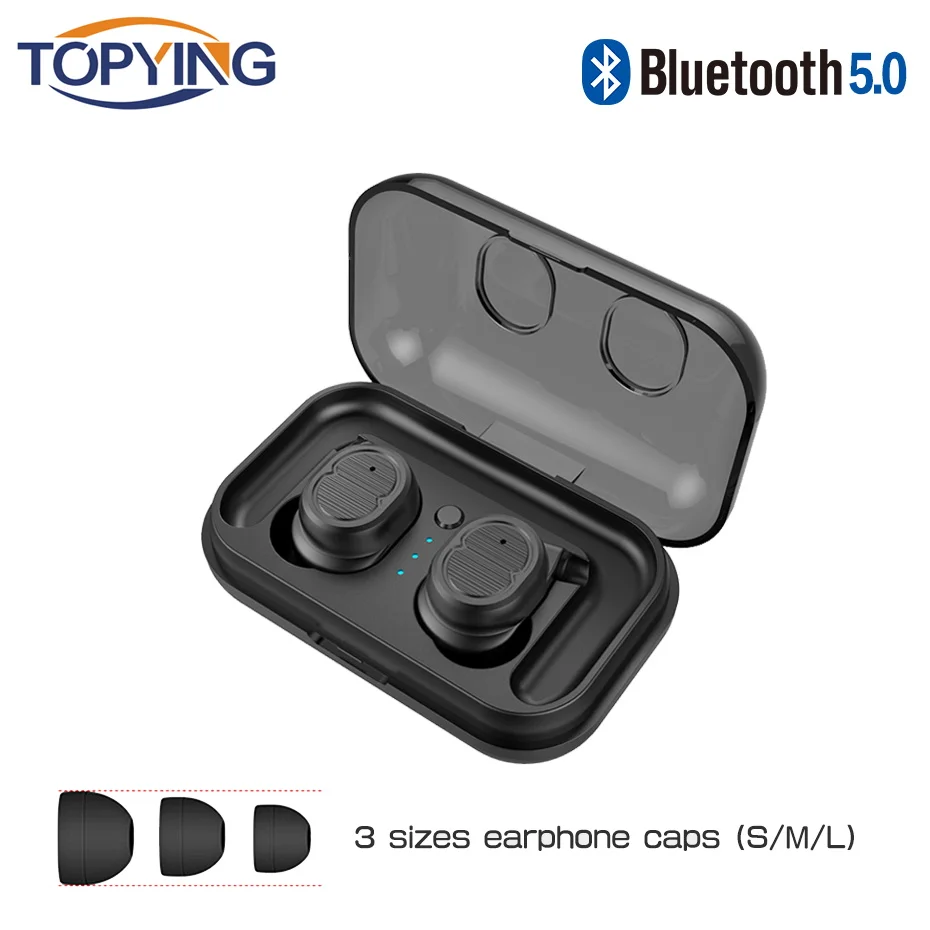 TWS 8 беспроводные наушники IPX5 водонепроницаемые Bluetooth сенсорное управление