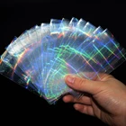 Запатентованные голографические рукава для карт размером MTG с вертикальное сердце, 100 шт.