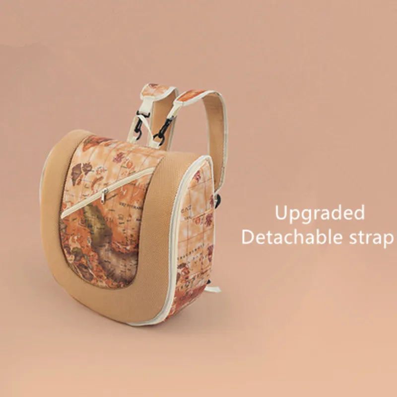 Upgraded Beige Новинка, портативный многофункциональный рюкзак для детской кровати, детская кроватка для новорожденных, детская кроватка для путешествий, детская кроватка для малышей - Цвет: Upgraded Beige