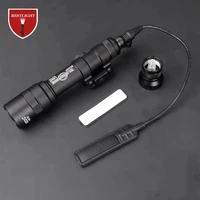 sf m600 m600b scout light tactical led mini flashlight 20mm picatinny hunting rail mount weapon light for outdoor sports