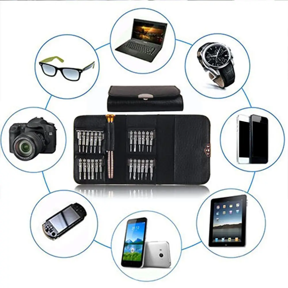 

25 in1 Precision Screwdriver torx precision hand screwdrivers tool set for mobile phones bits for screwdriver MultiTools wa J4D0