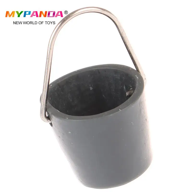 

1:12 Dollhouse Miniature Mini Water Bucket Model Pretend Play Furniture Toys