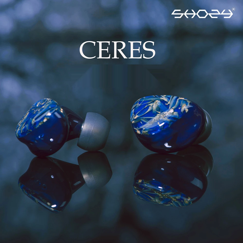 Наушники-вкладыши Shozy Ceres проводные Hi-Fi 0 78 мм гибридные | Электроника