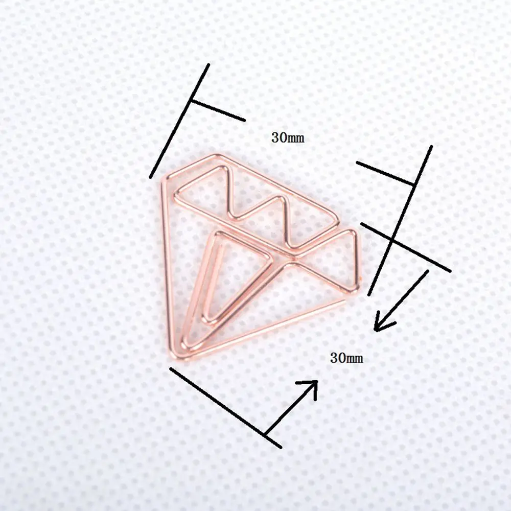 1 предмет Новинка Креативные милые алмаз металлическая оправа бумага для заметок