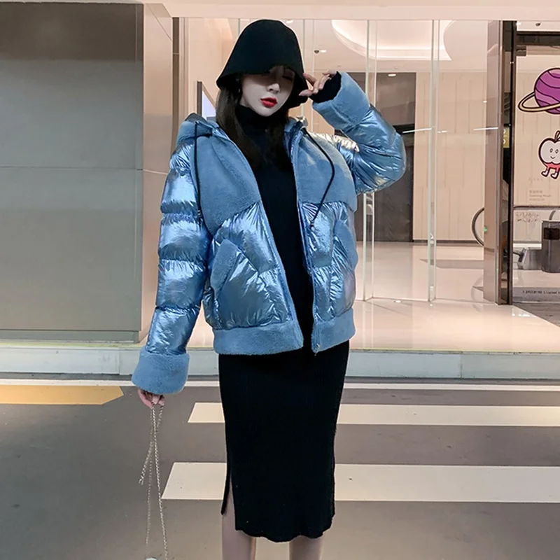 Теплая зимняя женская толстовка на молнии с подкладкой куртка Женское пальто