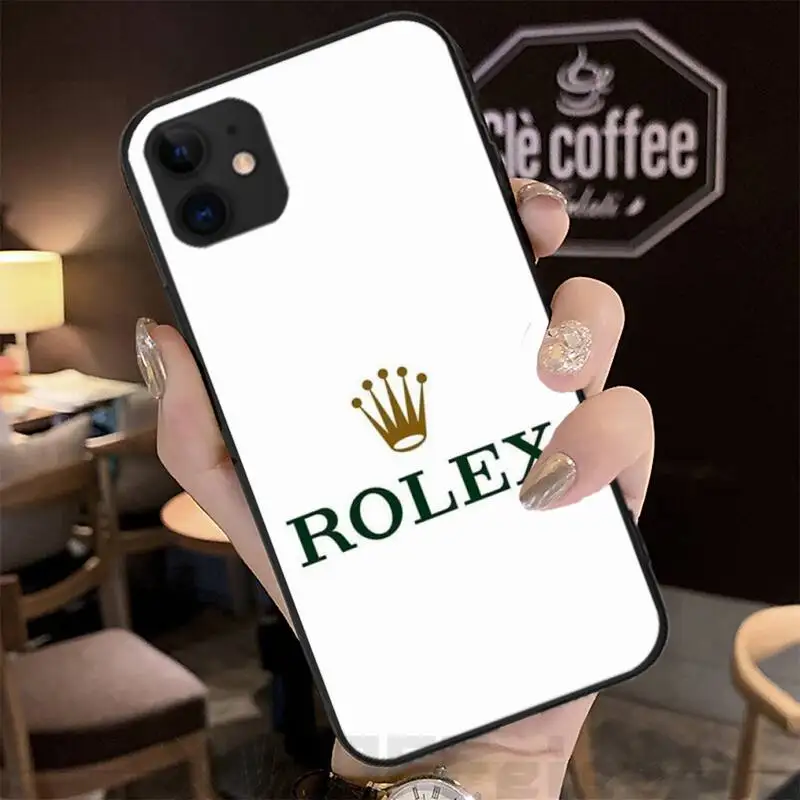 

Famous Brand Rolex Phone Case Coque Fundas Back Shell For Iphone 12 11 PRO MAX X XS XR 4S 5S 6S 7 8 PLUS SE 2020 Cases Cover