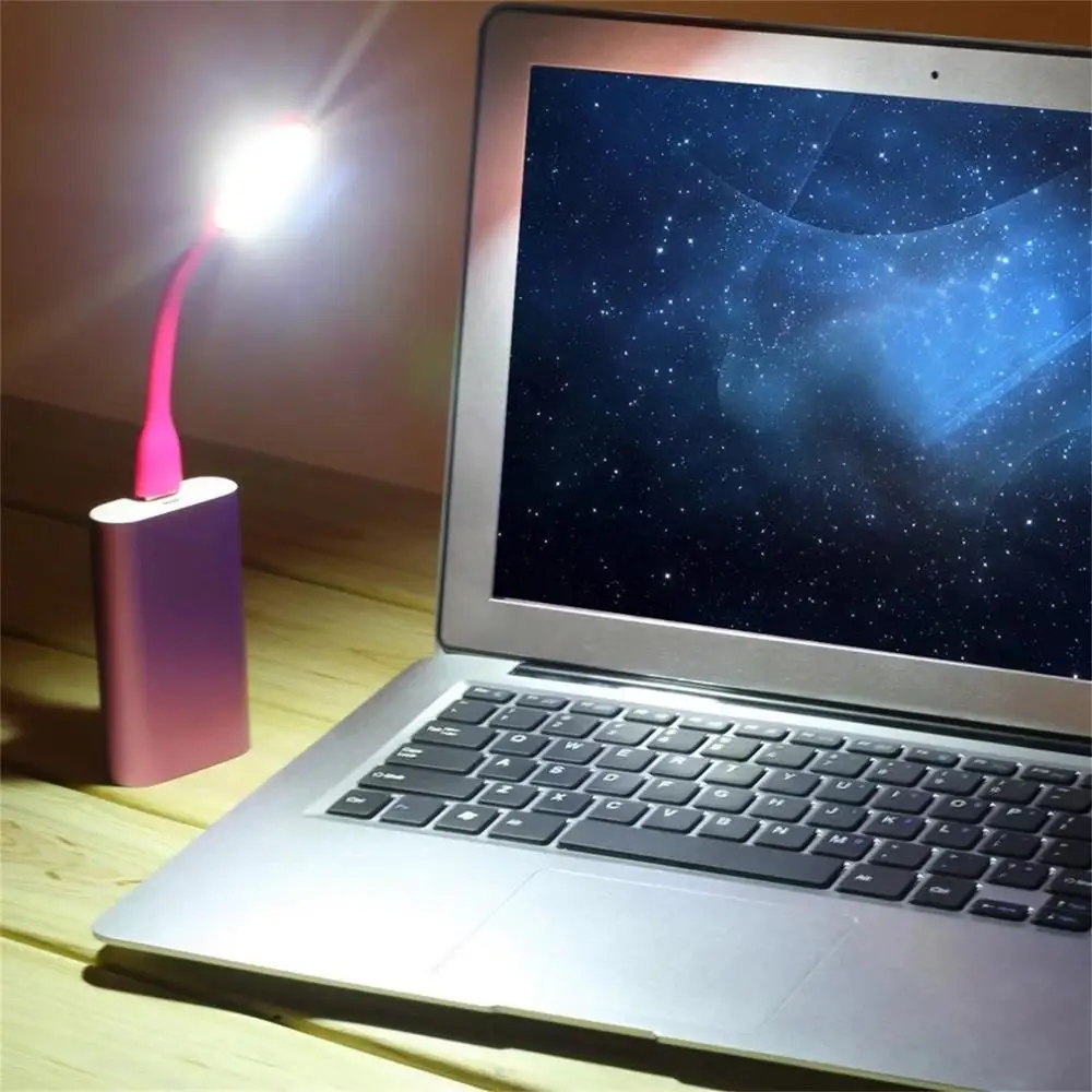 1 шт. Гибкая ультраяркая светодиодная Usb-лампа 2 Вт для клавиатуры ноутбука