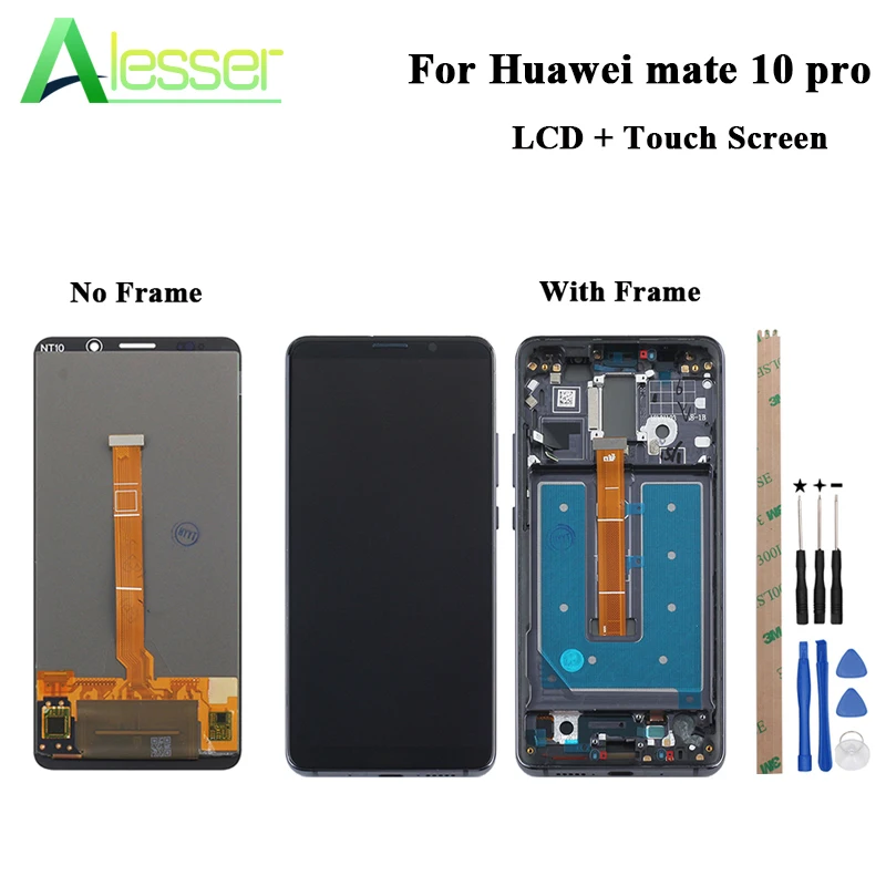 Alesser для Huawei Mate 10 Pro Porsche дизайн ЖК-дисплей + сенсорный экран с рамкой Инструменты