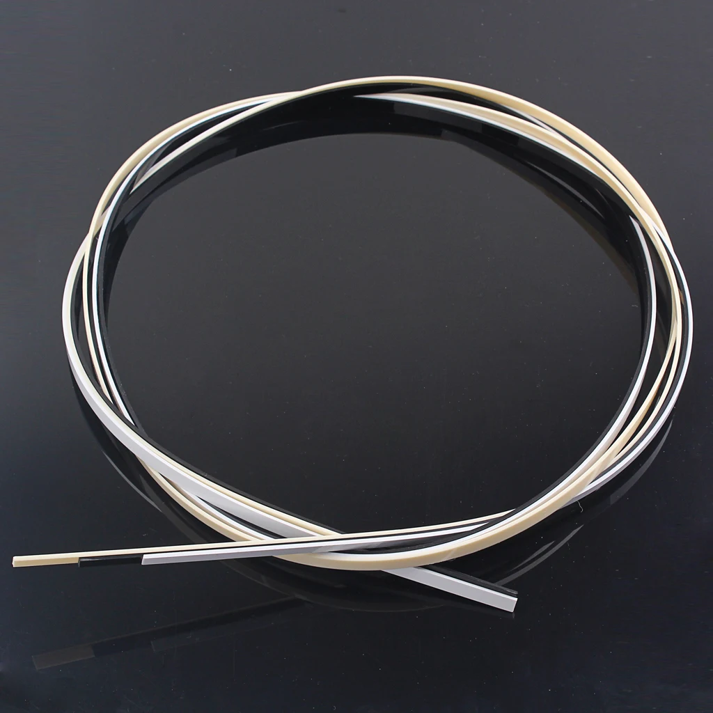 

Pack of 3 Binding Purfling Strips for Guitar/Electric Bass Accessory 160cm