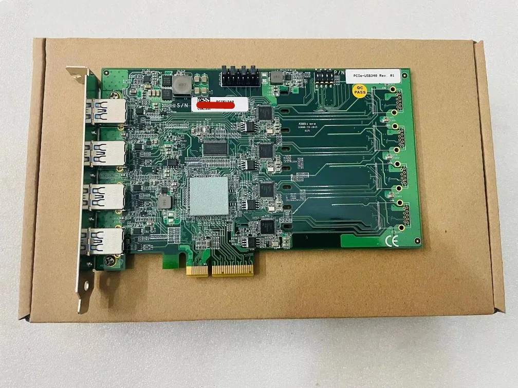 

PCIe-USB340 REV.A1 PCIEU340 USB3.0 4-port capture card