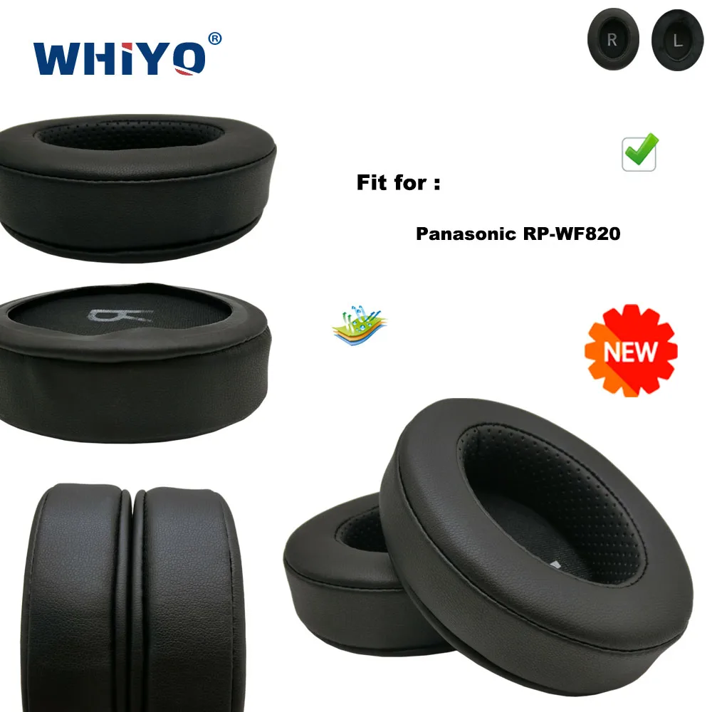 

New Upgrade Replacement Ear Pads for Panasonic RP-WF820 Headset Parts Leather Cushion Velvet Earmuff Earphone Sleeve Cover