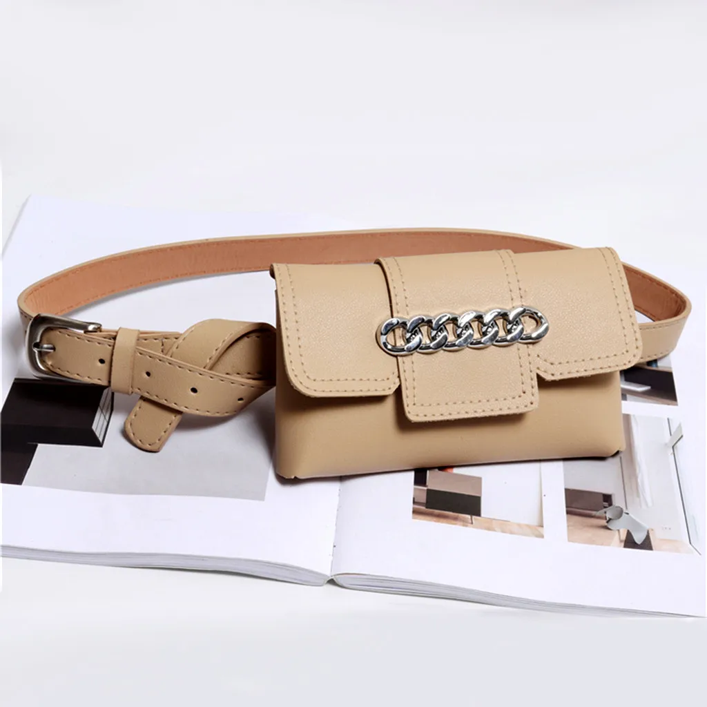 Женская поясная сумка со змеиным принтом Кожаная новый модный дизайн 2019 | Багаж и