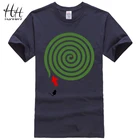 Мужские футболки HanHent Creative Death Maze, свободные рубашки с короткими рукавами, летняя уличная одежда, новые футболки, забавные рубашки для мальчиков, TH5403