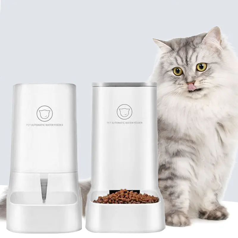 

dog automatic feeder Water Refilling Large Capacity Cat And Dog Water Feeder Feeder Travel Pet Supplies Bebedero Perro Comedero
