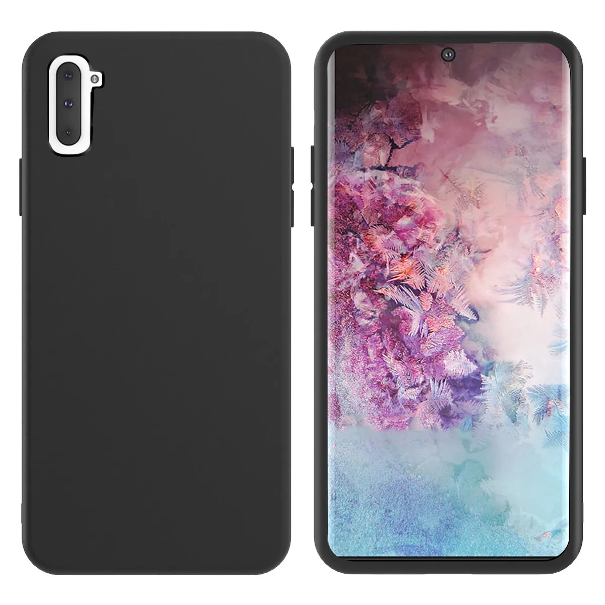 Чехол для Samsung Galaxy Note 10 Plus силиконовый чехол карамельных цветов встроенный