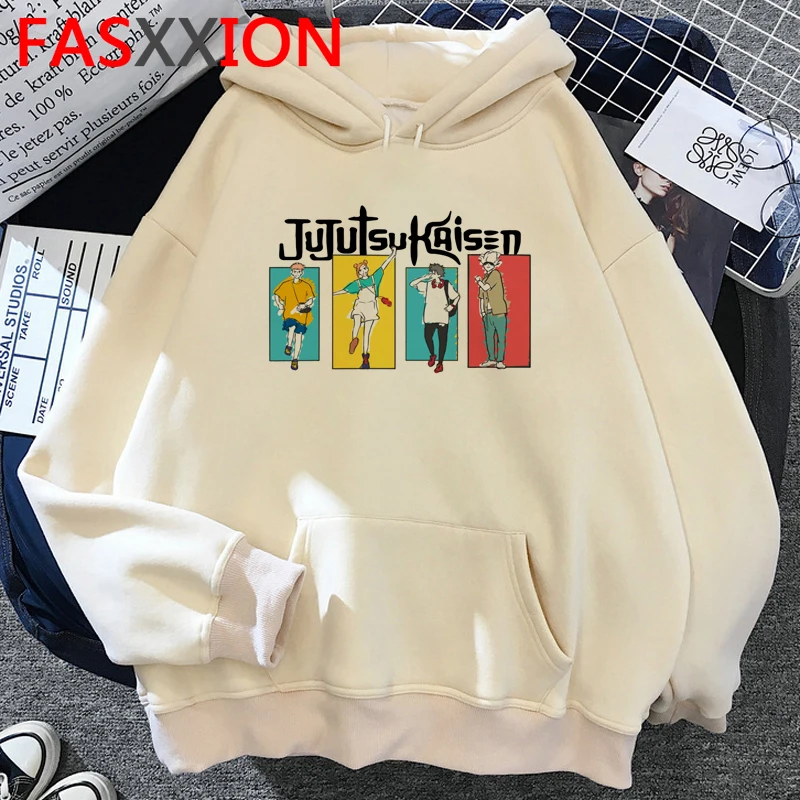 

Unisex Japanese Anime Jujutsu Kaisen Hoodies Men Yuji Itadori Cartoon Sweatshirts Kawaii Gojo Satoru Graphic Streetwear Male