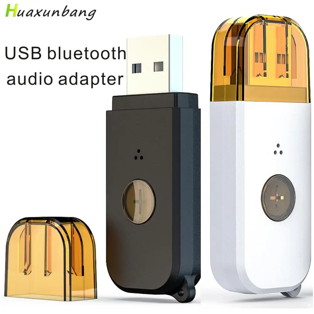 HXB Bluetooth приемник аудио USB AUX Receptor автомобильный 3 5 мм телефон громкой связи вызов