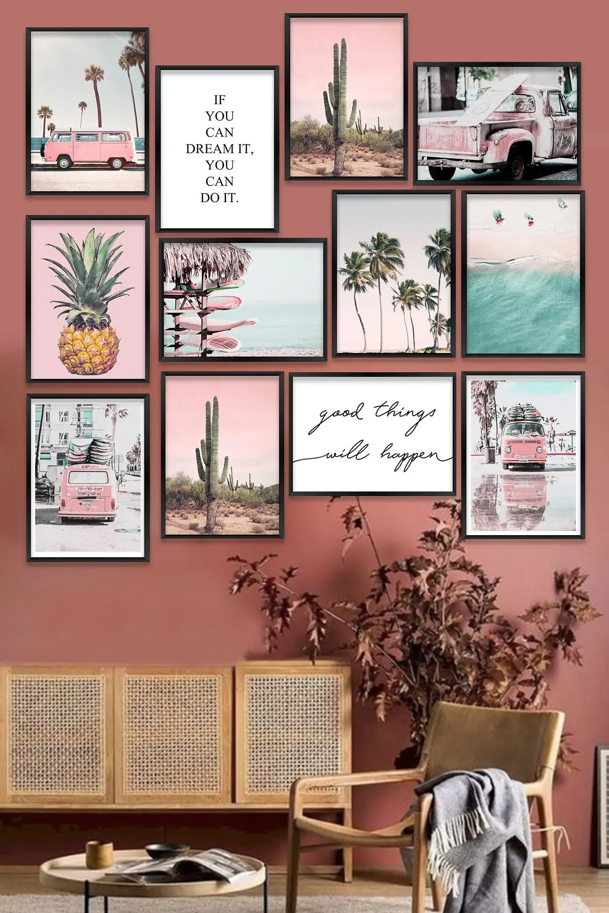 

12 piece Frame Looking Mdf Table Set Your Room beautify