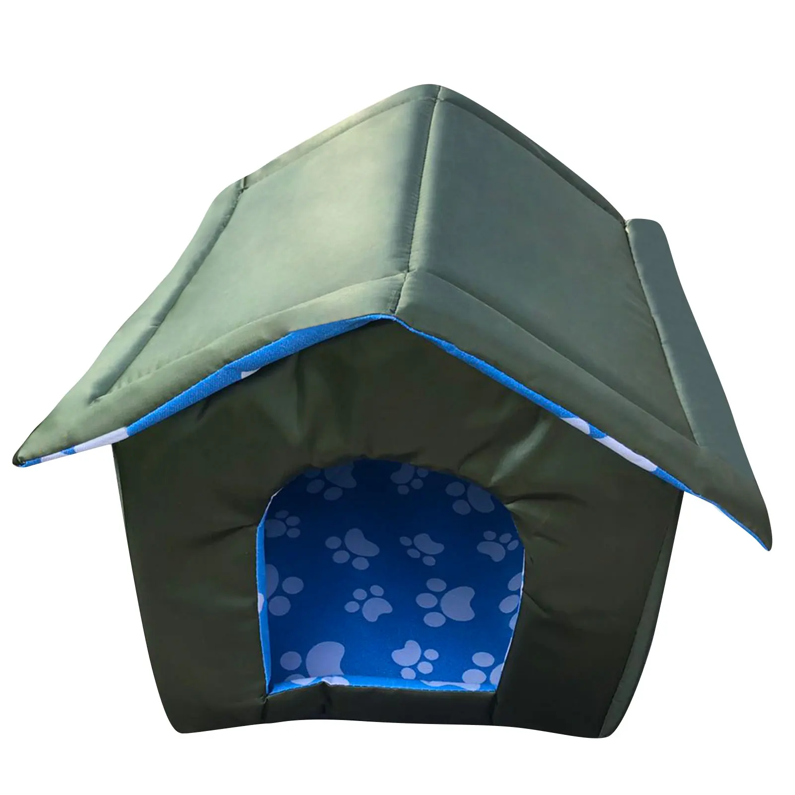 

Waterproof Pet House Outdoor Keep Warm Thickened Cat Nest Tent Cabin #5O