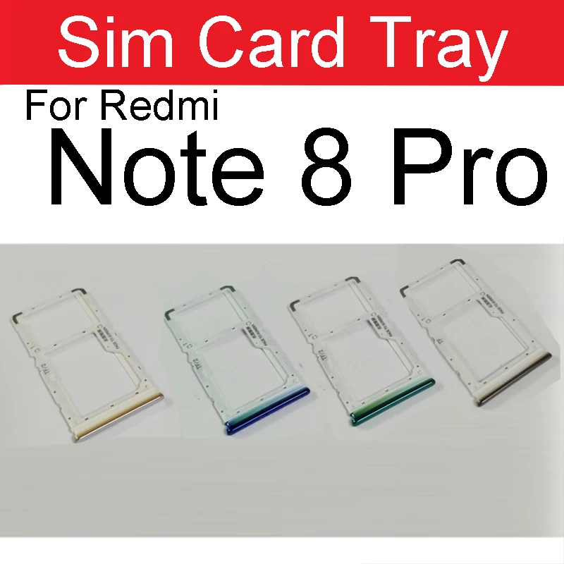 Держатель лотка для карт памяти и sim-карты Xiaomi Redmi Red Rice Note 8 Note8 C3J SIM Micro Sd слот