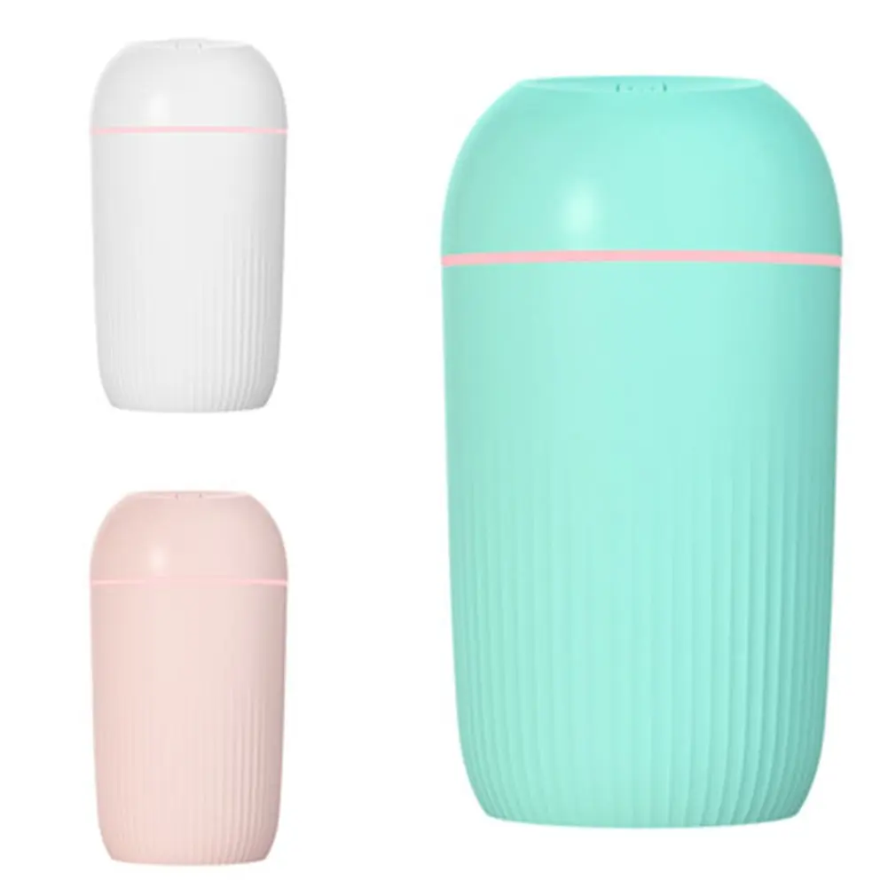 

Large Capacity Silent Air Humidifier Colorful Night Light USB Plug Aroma Diffuser Continuous/Intermittent Mode Fine Spray
