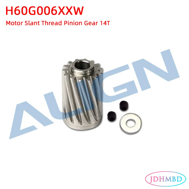 

Выровняйте T-REX 600E PRO RC вертолет H60G006XXW двигатель наклонная резьба Шестерня 14T запасные части