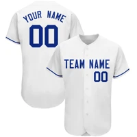 customize mesh top quality baseball jerseys print team logo name number any color softball uniform men women jersey