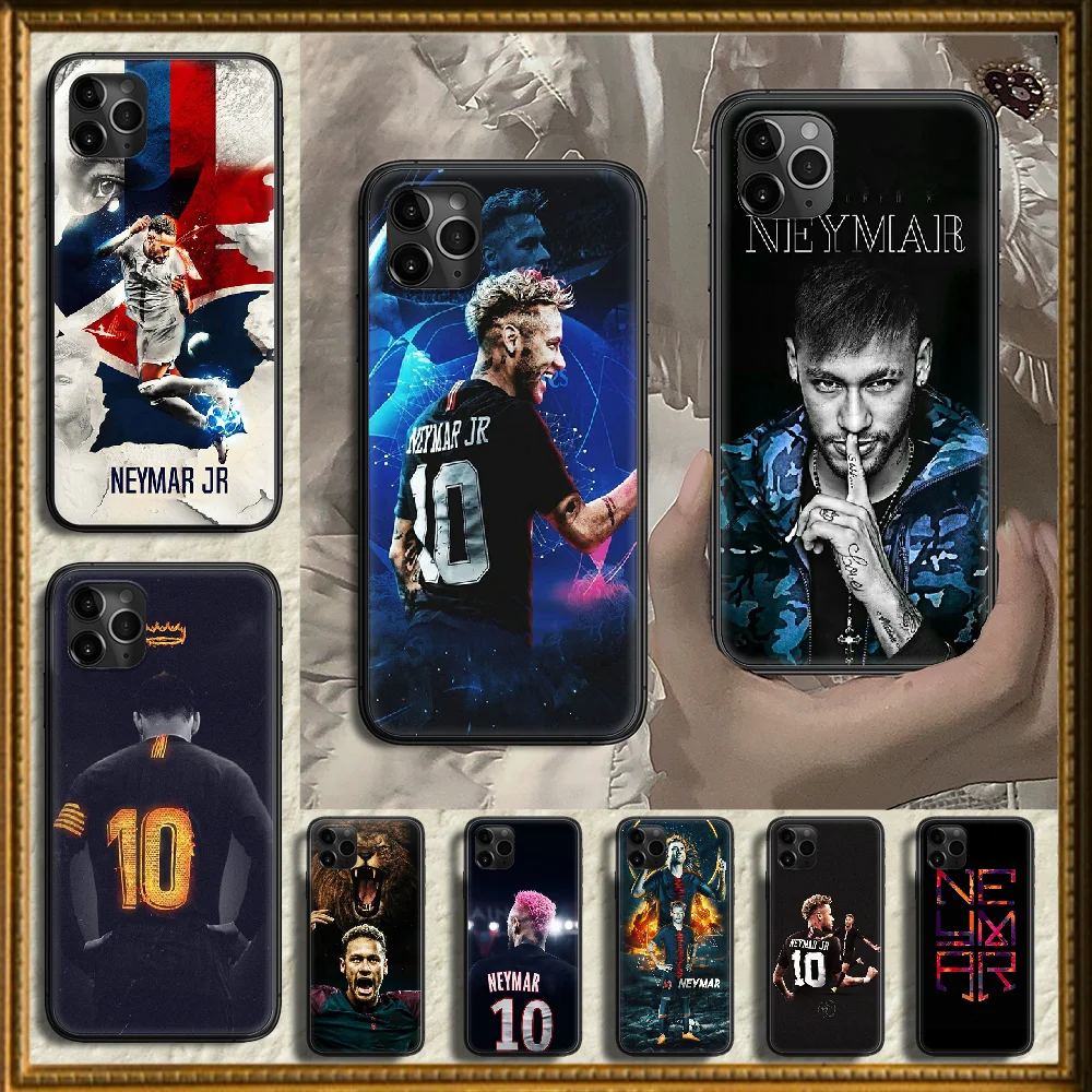 Чехол для телефона superstar Football Neymar чехол iphone 5 5s se 2 6 6s 7 8 12 mini plus X XS XR 11 PRO MAX черный