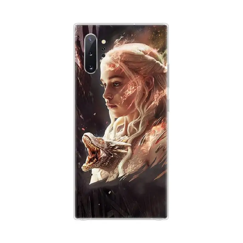 Милый чехол для телефона с изображением Игры престолов Дракона Для Samsung galaxy J3 J5 J6