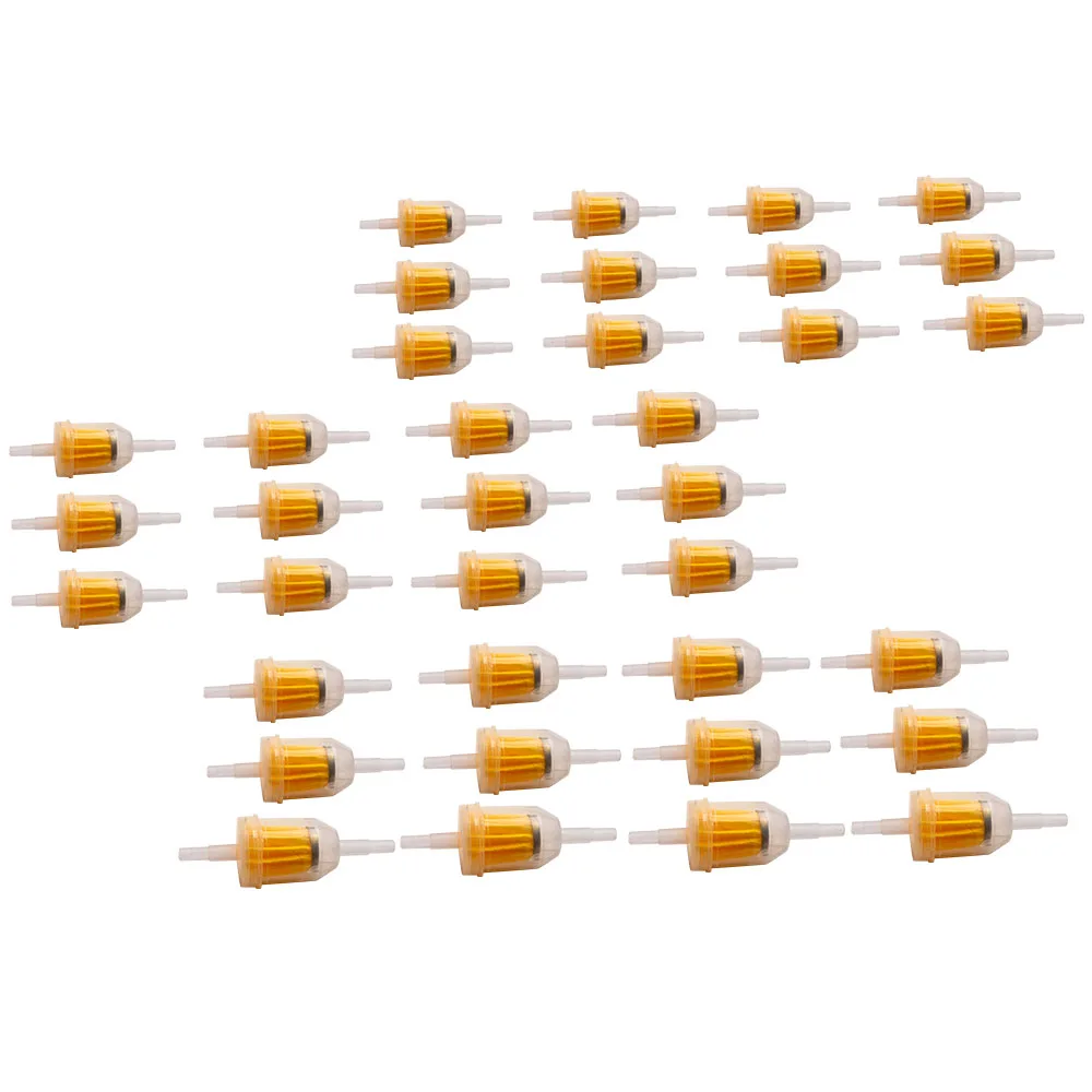 

Универсальный Газовый топливный фильтр 1/4 дюйма x 5/16 дюйма для YAMAHA G16 G20 G21 G22, 36 шт.