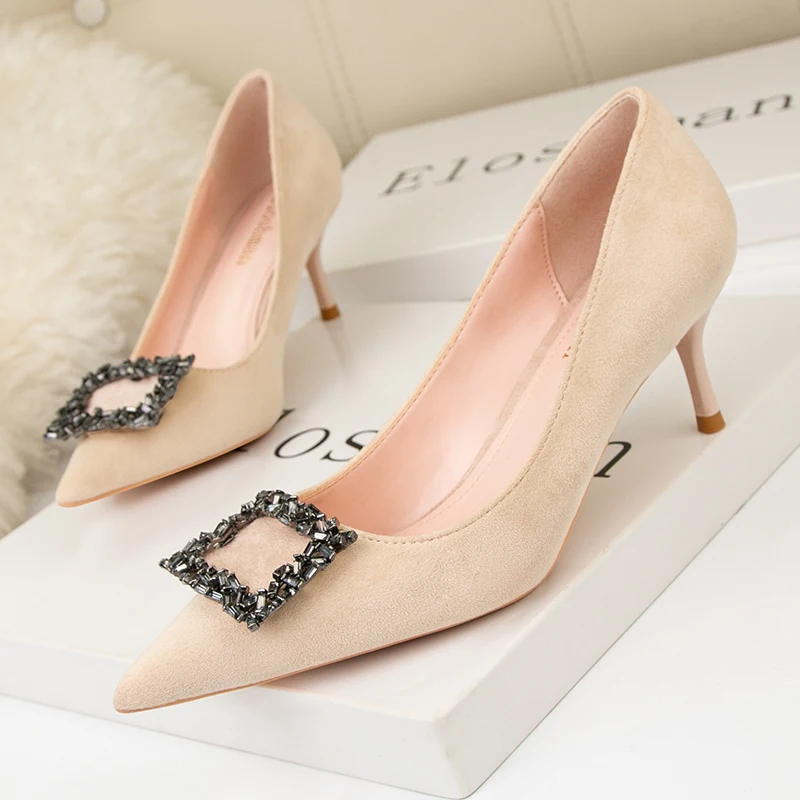 Модные женские туфли лодочки Новинка 2021 года Прозрачные прозрачные на высоком