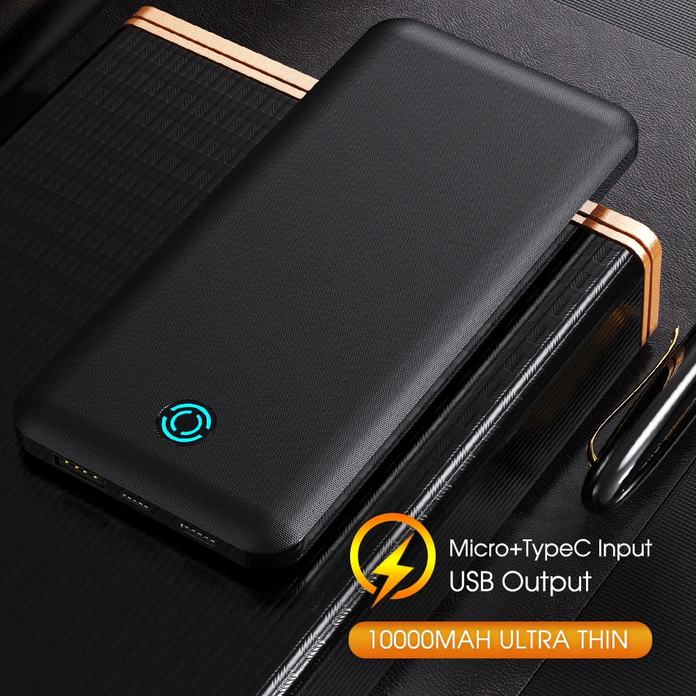 YKZ дополнительное внешнее портативное зарядное устройство 10000 мА/ч USB портативный мобильный телефон зарядки