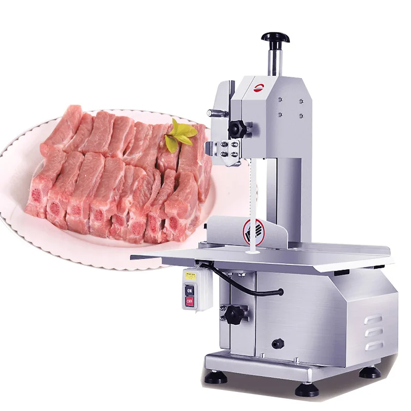 Automatic Bone Cutting Machine Commercial Bone Sawing Machine Pork Ribs Freezing Pork Trotters Bone Steak Cutting Machine