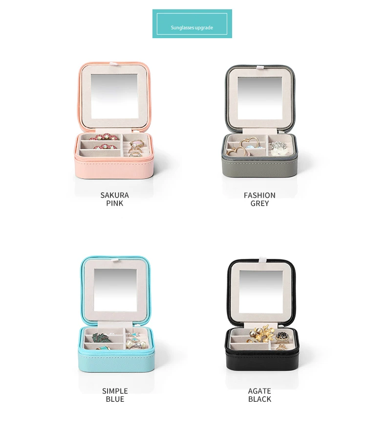 Органайзер для ювелирных изделий витрина коробочка Хранения Драгоценностей