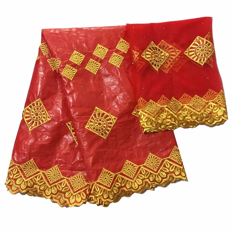 Esewing красного цвета в африканском стиле кружевной ткани Модная Джинсовая куртка
