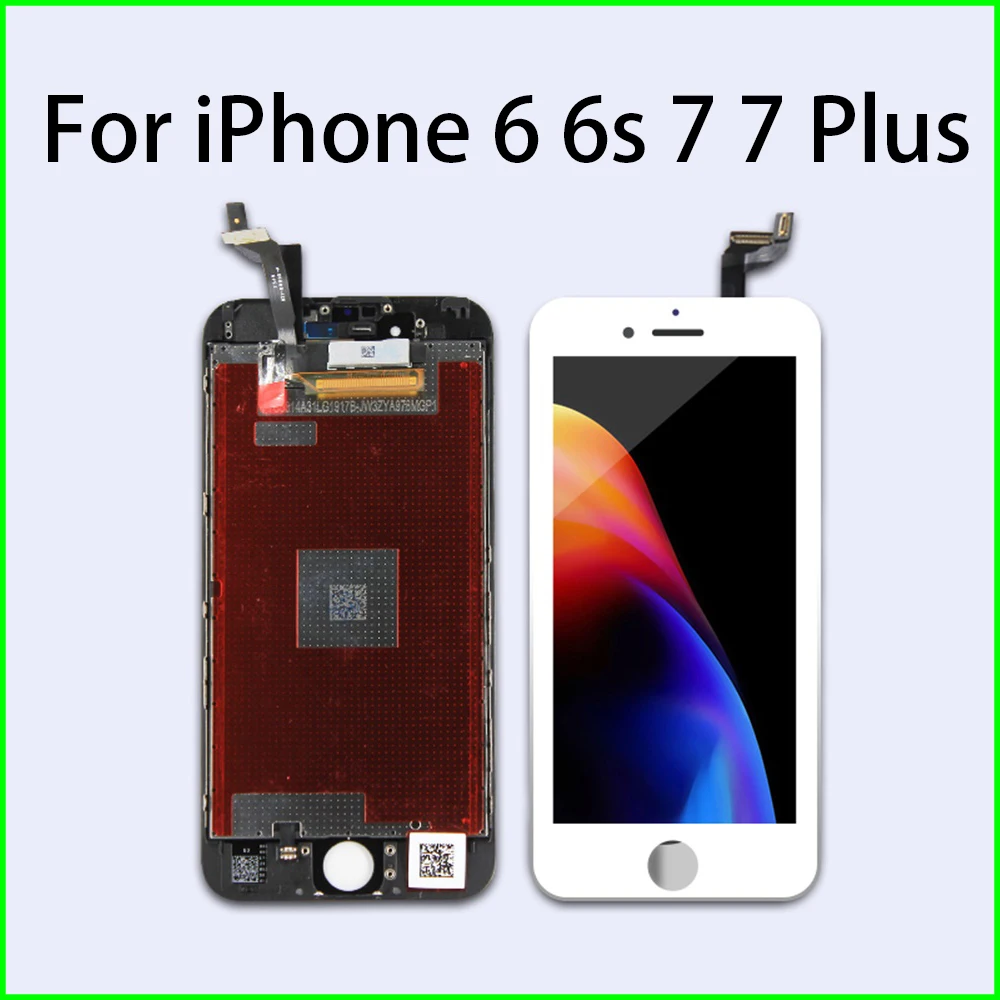 Pantalla LCD Замена для iPhone 6 6S 7 Plus экран 3D сенсорный дигитайзер сборка Дисплей без