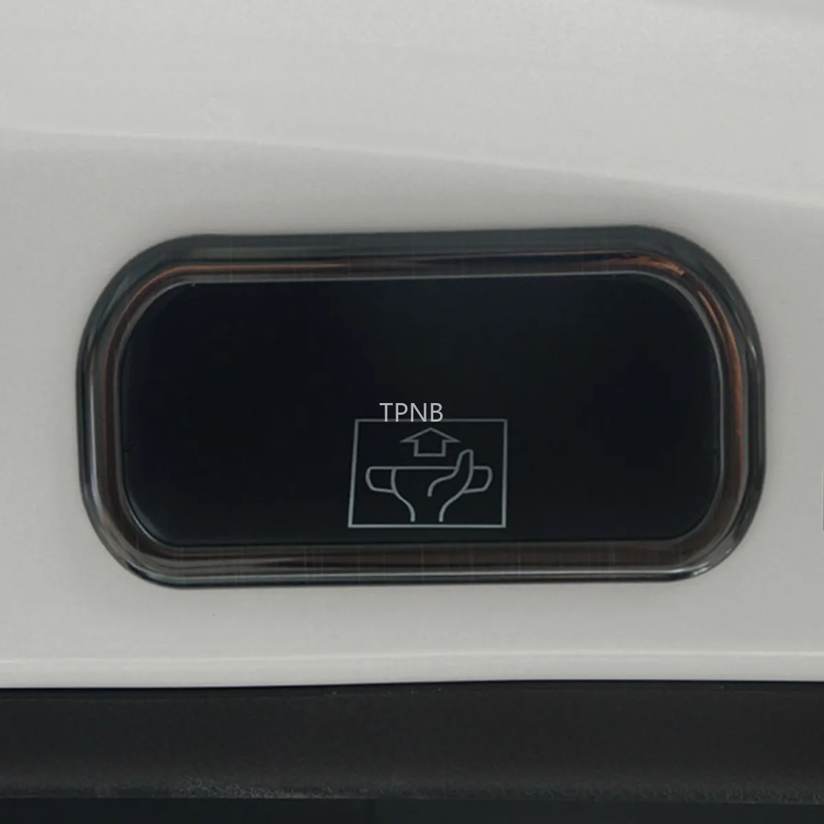 Фото Для Toyota C-HR ЧР 2016 2017 2018 2019 Нержавеющая сталь Задняя Крышка багажника Переключатель Накладка аксессуары №3
