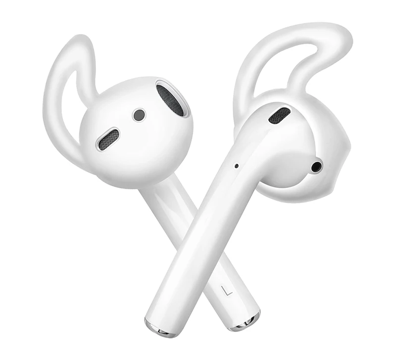 Для Apple AirPods замена мягкий силиконовый чехол противоскользящие ушные крючки Bluetooth наушники наконечники для наушников Наушники Чехол протектор