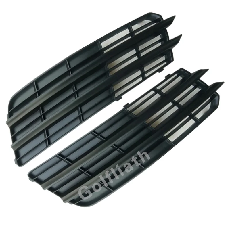 Левая Правая передняя решетка бампера боковая противотуманная фара с крышкой