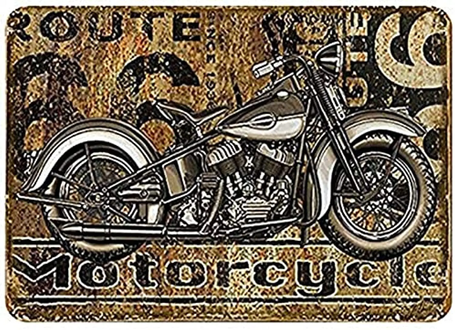 

Metal Vintage Tin Sign Decor-Motorcycle for Garage Home Bar Pub Shop Funny Retro Wall Art Sign 12" X 8"