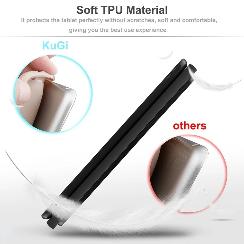 Ультратонкий чехол из искусственной кожи с магнитной съемной клавиатурой для IPad