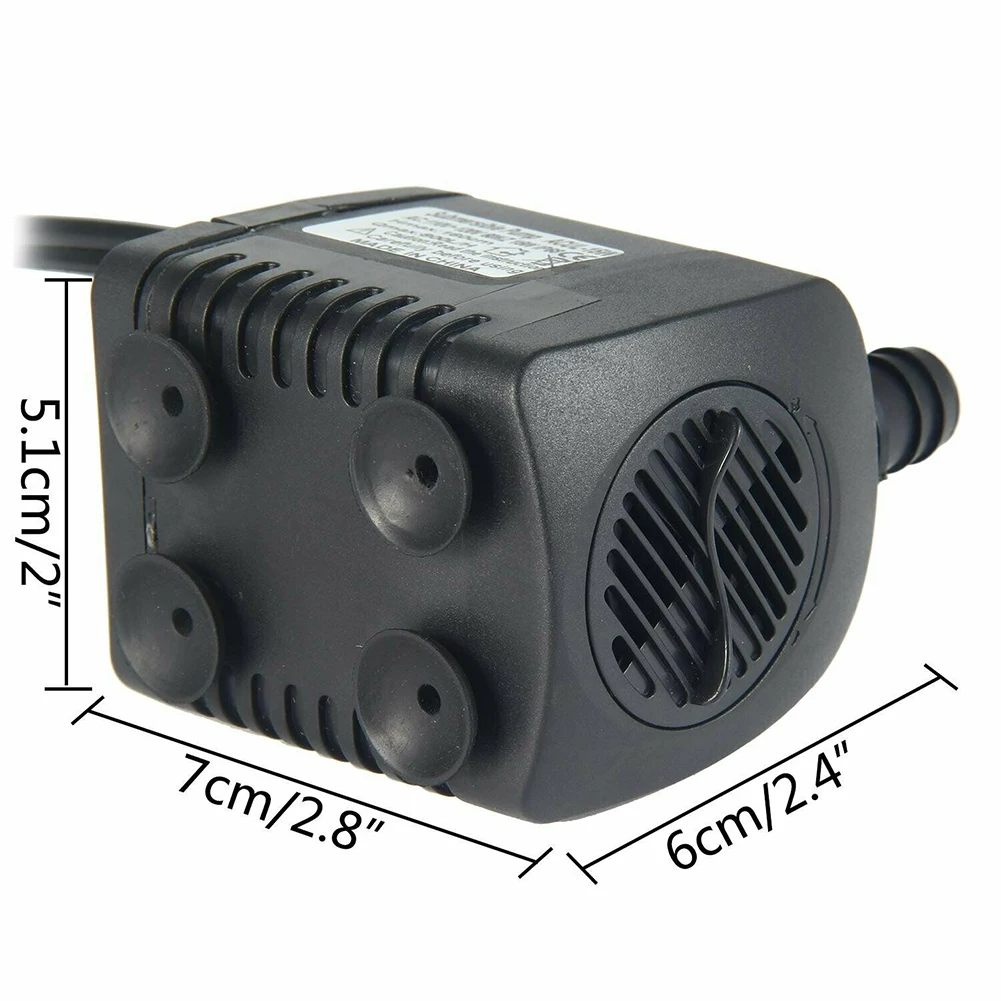 

220v/16w Aquarium Water Pump Ultra-quiet Submersible Fountain Pump Filter Fish Pond Water Tank Pump for Fountain Eu Plug