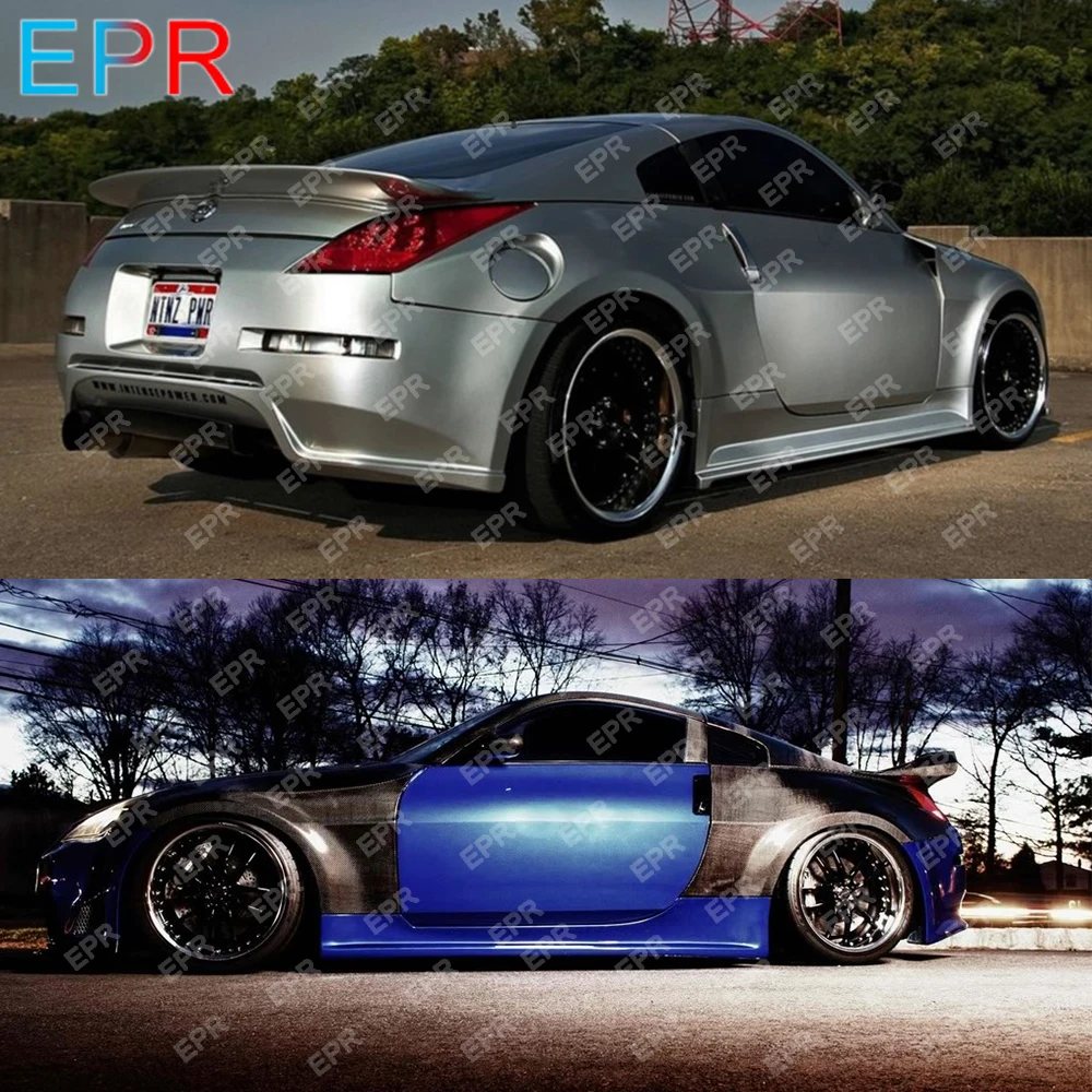 Переднее крыло из стекловолокна для Nissan 350Z DO Style комплект широкого кузова