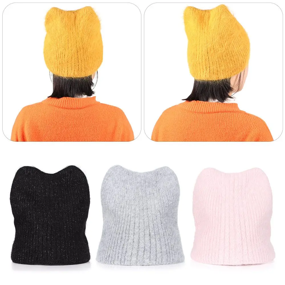 Шапка с защитой ушей, зимняя шапка, женская шапка, теплая шапка, шапка для девушек, женская шапка