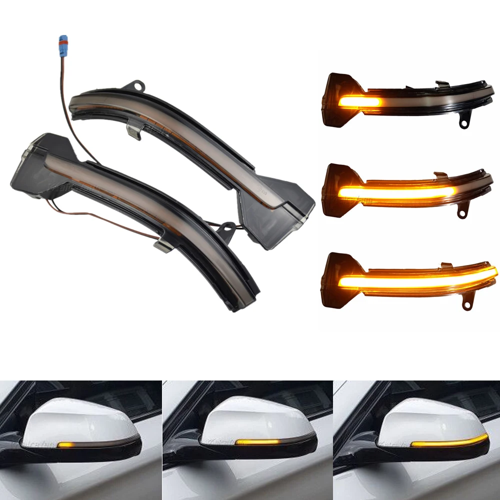 Светильник сигнал поворота для зеркала заднего вида динамический индикатор BMW 5 6