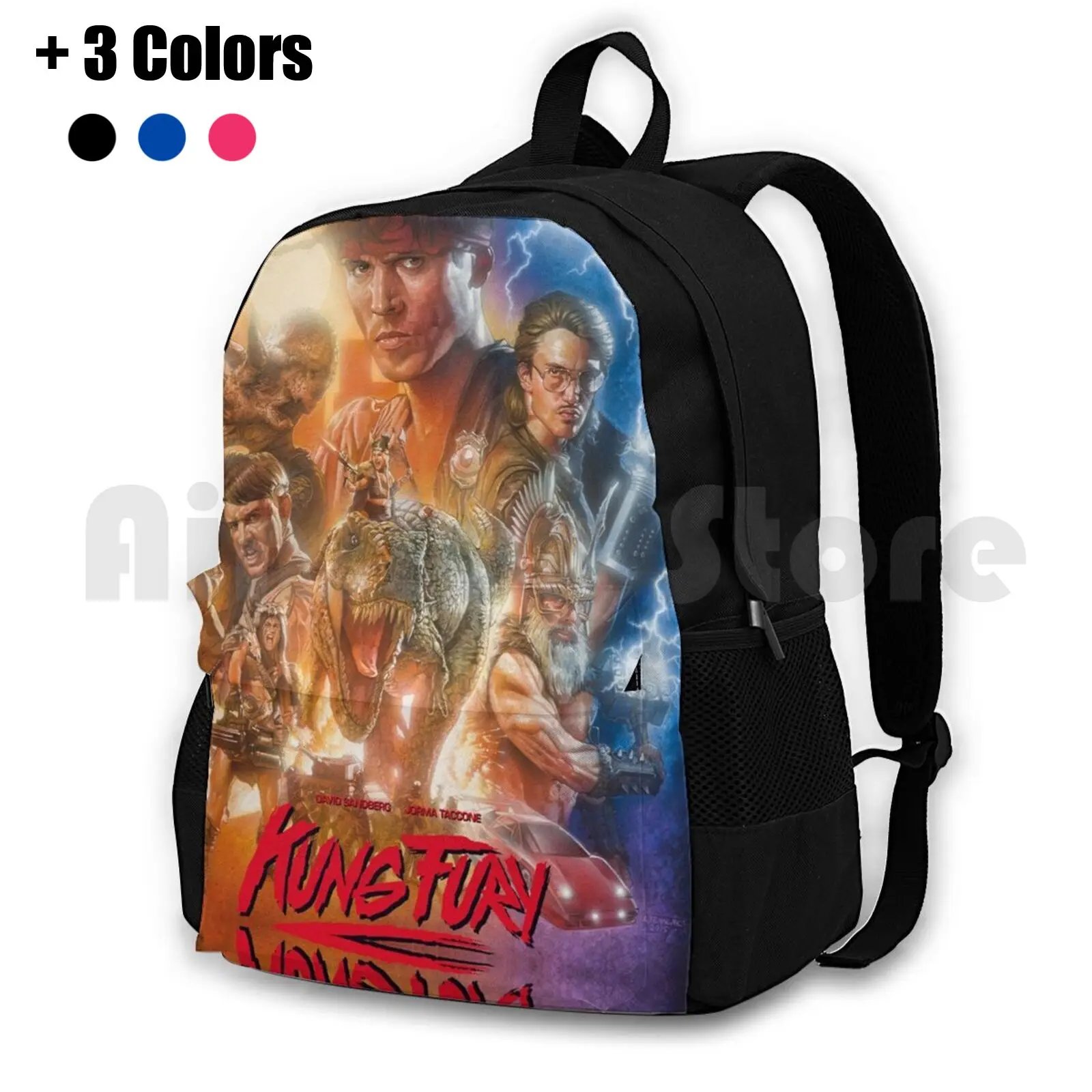 

Kung Fury Outdoor Hiking Backpack Waterproof Camping Travel Volta The Volta Volta Logo Band Alternative Indie Pop All Products