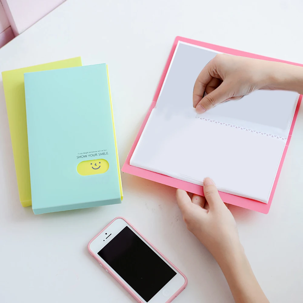 Креативный новый портативный альбом для карт с 120 карманами BTS/EXO/GOT7 ЛОМО визитная