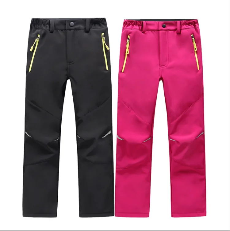 

Windproof Waterproof Sport Pants Sweatpants Autumn Winter Clothes Children Warm Girls Leggings Trousers Kids Boys