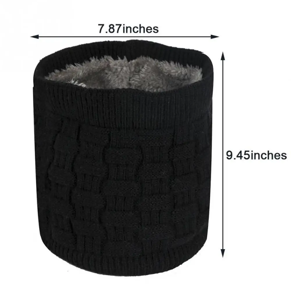 

Unisex Autumn Winter Soft Washable USB Charging Heating Scarf Bike Neck Warmer